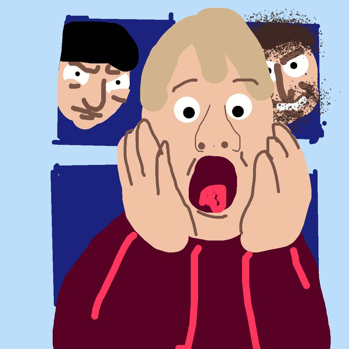 Home Alone drawing by knoxy