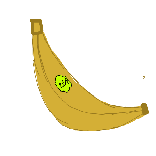 Banana drawing by moon-plus-guru
