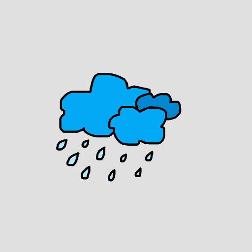 Rain drawing by theduchess
