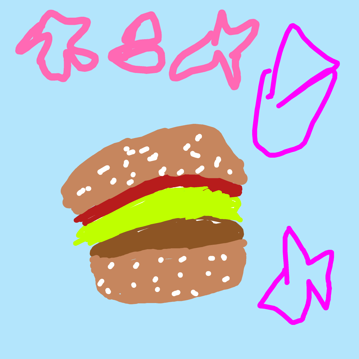 Krabby Patty drawing by last-swift-site