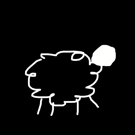 Sheep drawing by bia