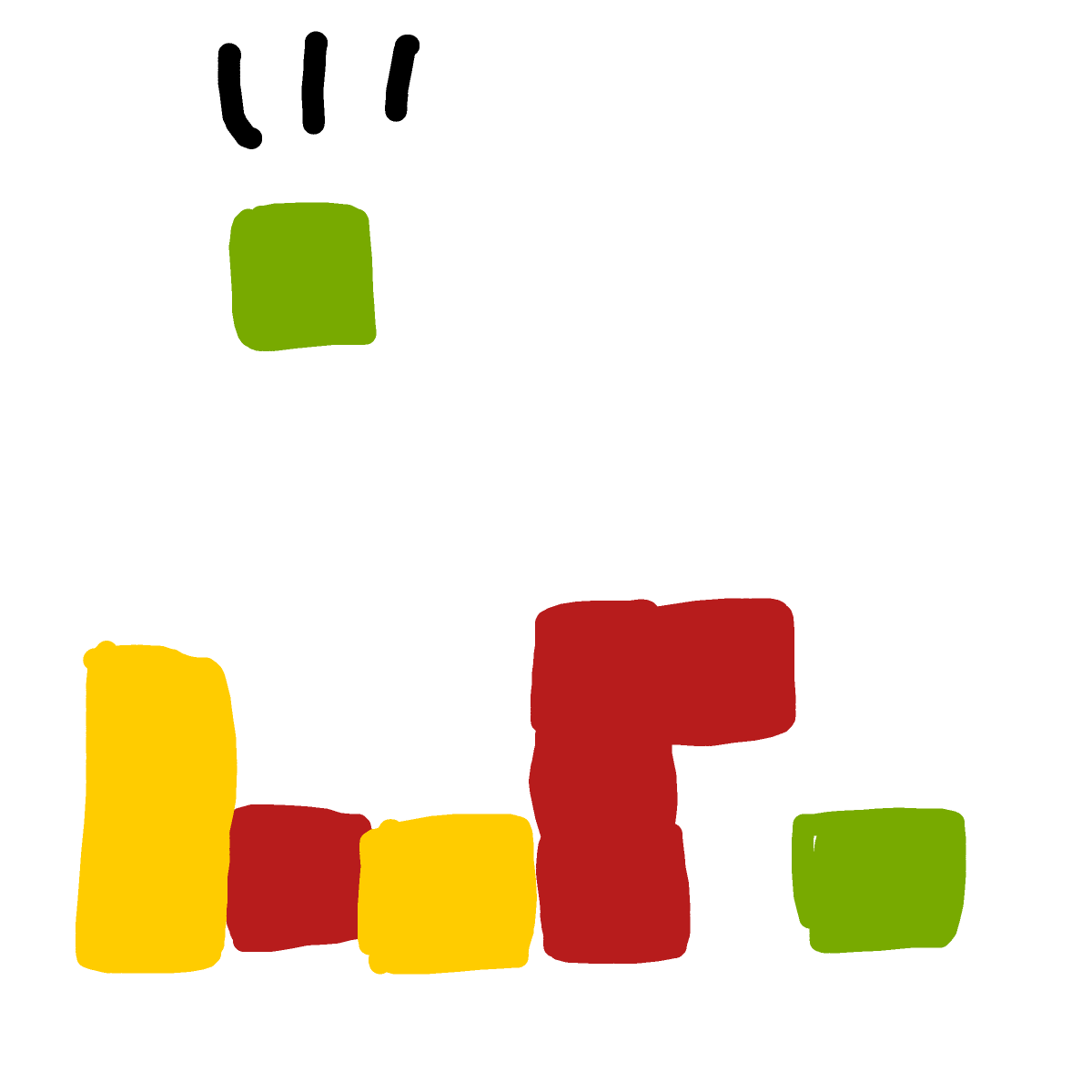 Tetris drawing by sand-super-build