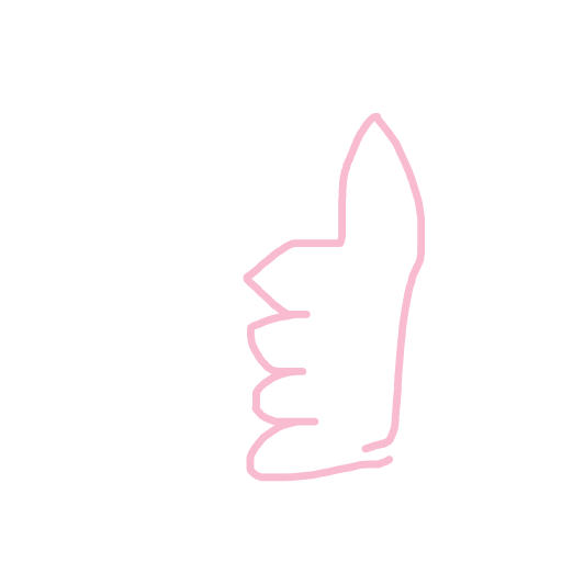 Thumbs Up drawing by bgggg