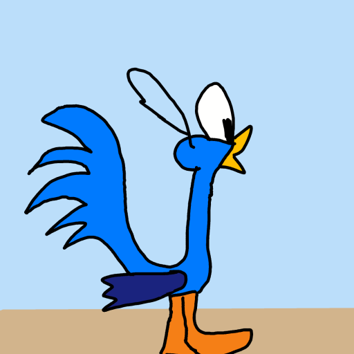 Road Runner drawing by ismael