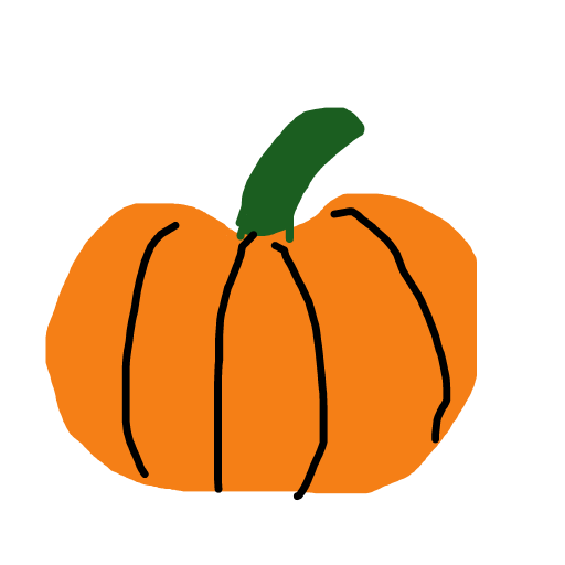 Pumpkin drawing by tandman