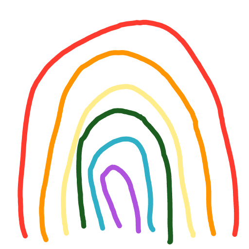 Rainbow drawing by coal-mild-peace