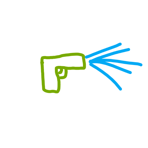 Water Gun drawing by pixel-olive-app