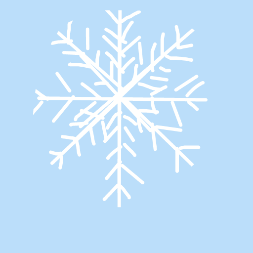 Snowflake drawing by last-graph-force