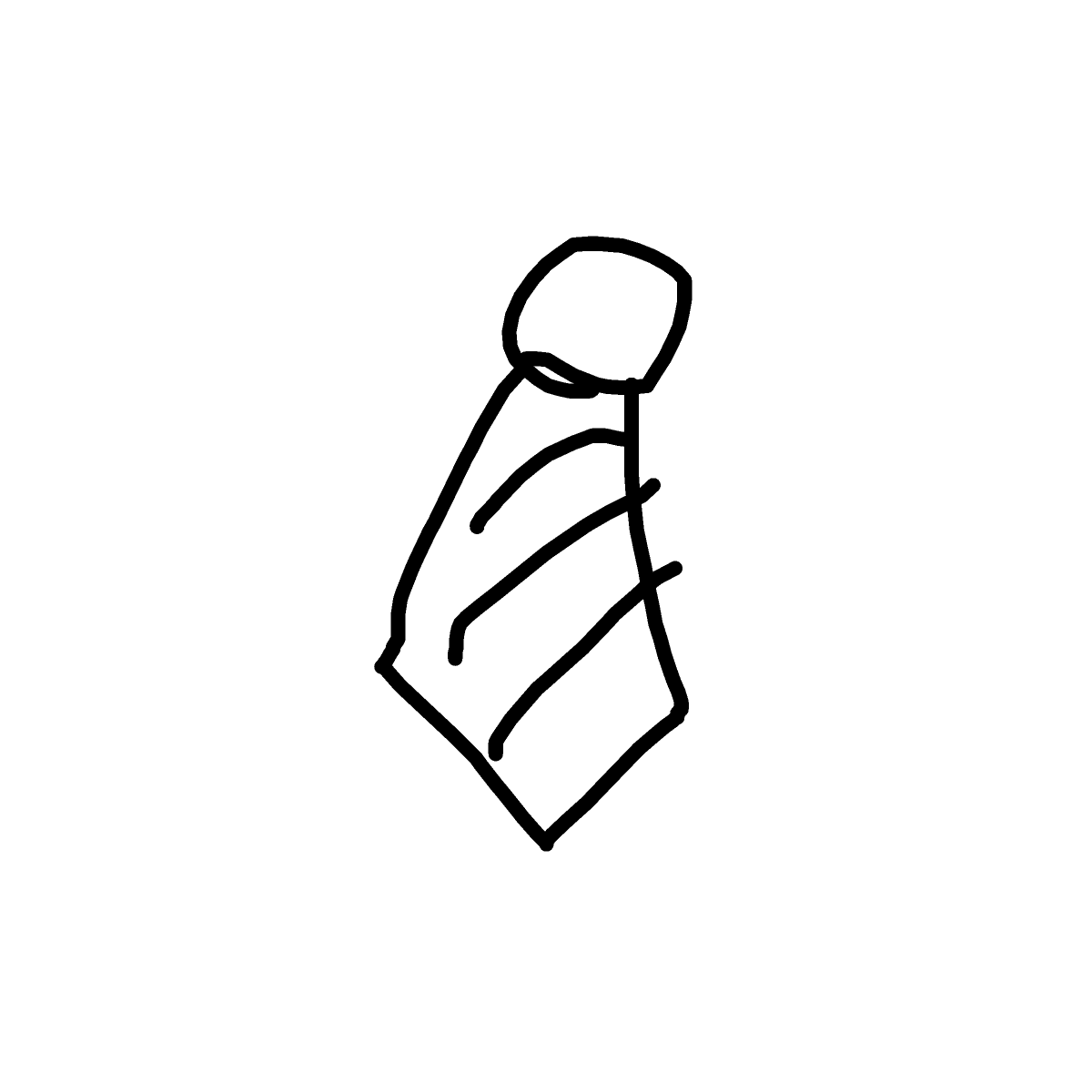 Tie drawing by lili