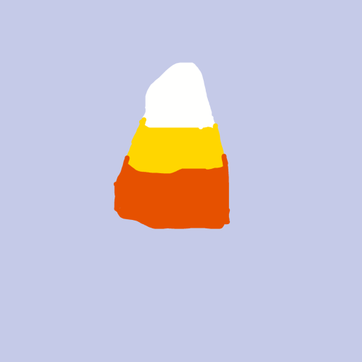 Candy Corn drawing by treehugger0707