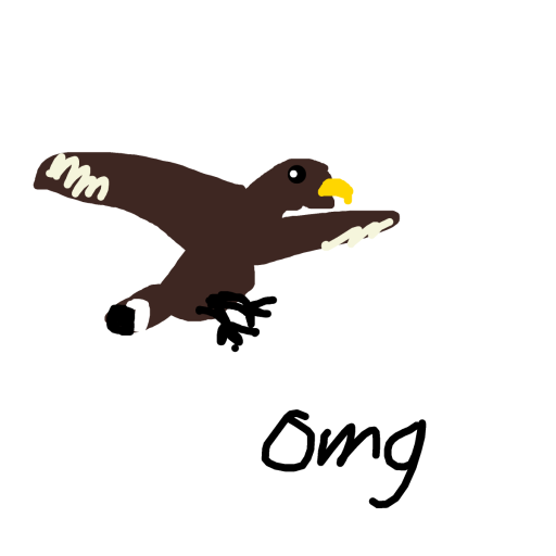 Eagle drawing by coolest_person_ever