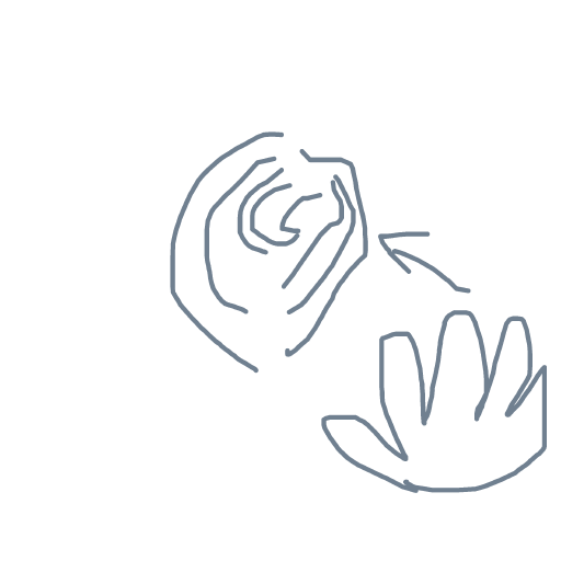 Fingerprint drawing by hades