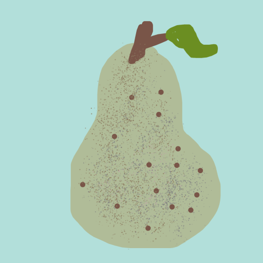 Pear drawing by knoxy