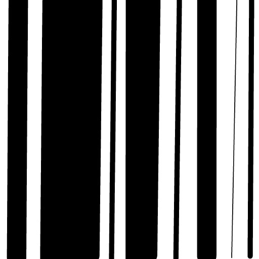 Barcode drawing by knoxy