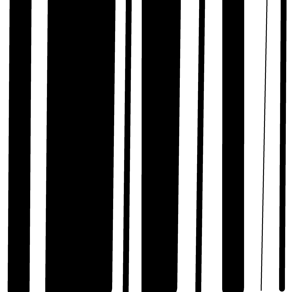 Barcode drawing by knoxy