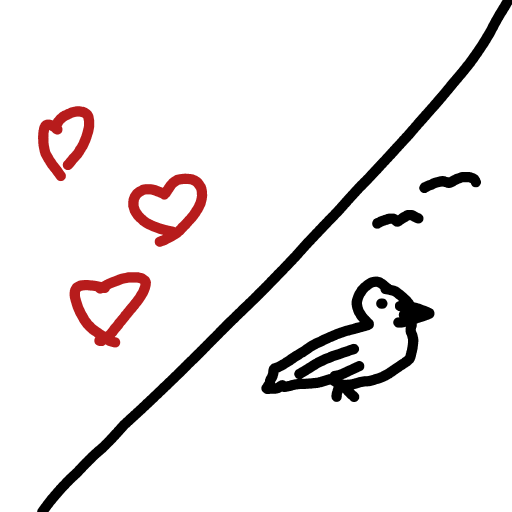 Lovebird drawing by MoDarsot