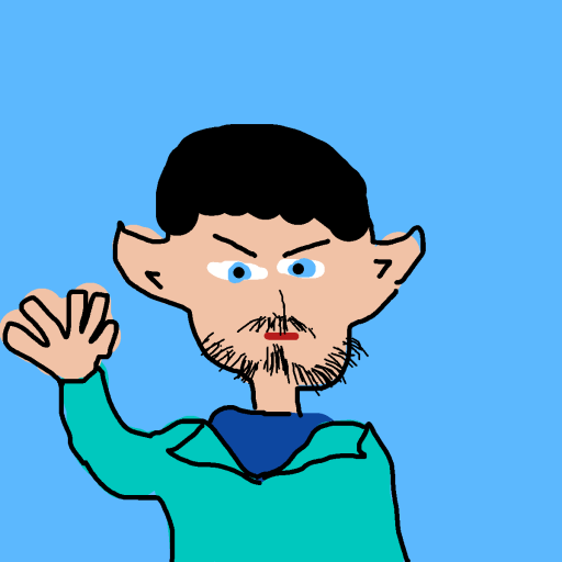 Mirror Spock drawing by krissywissy