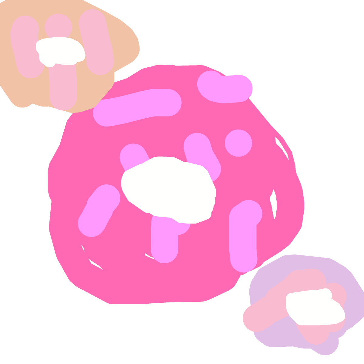 Donut drawing by mega-free-ace