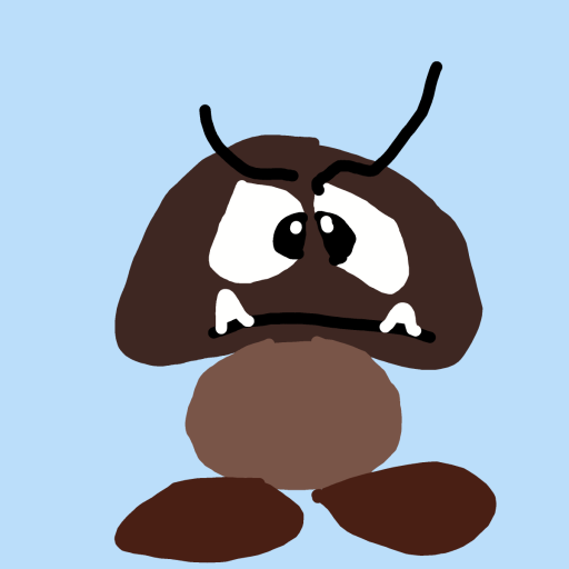 Goomba drawing by ismael