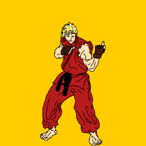 Ken Master drawing by true-wide-bard