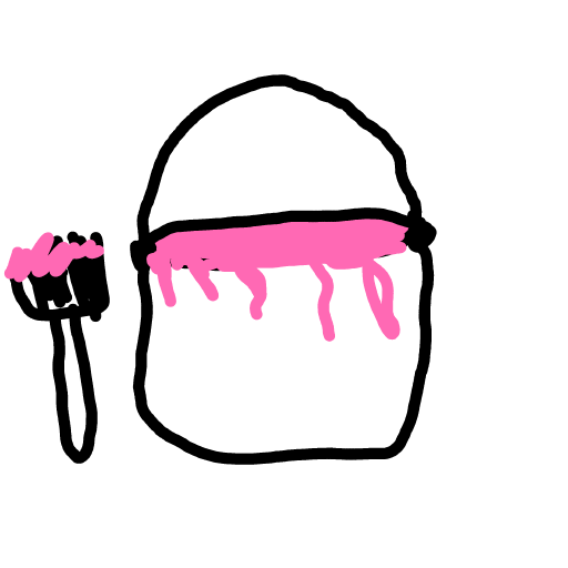 Paint drawing by Megs