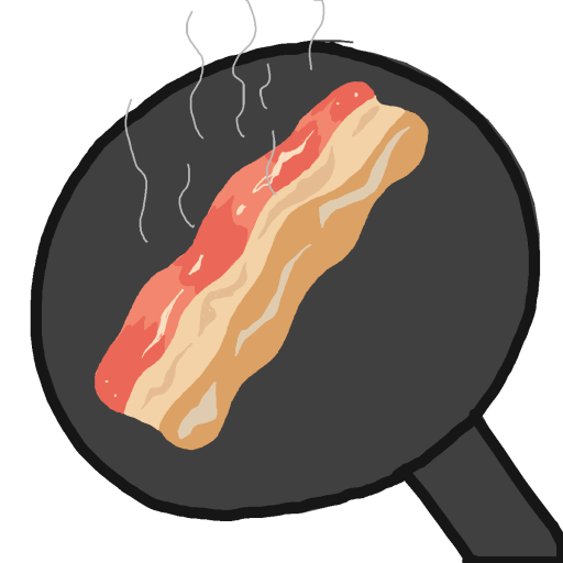 Bacon drawing by real-paint-designer