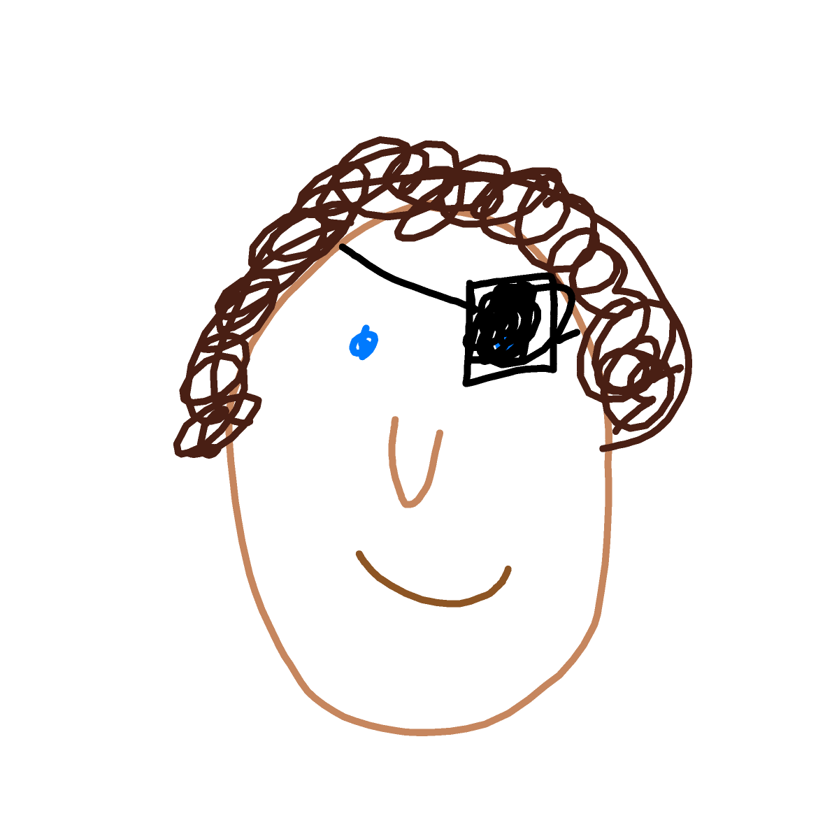 Eye Patch drawing by blue-north