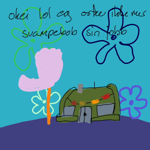 Krusty Krab drawing by silver-sharp-mode