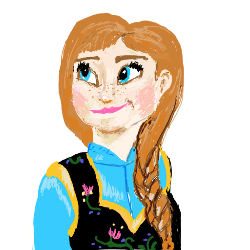 Anna drawing by manders