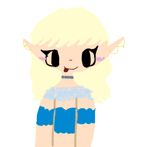 Elf drawing by l sakura l