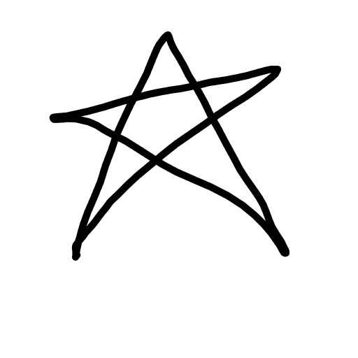 Star drawing by jukgaa