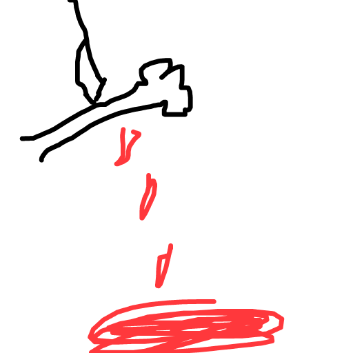 The Blob drawing by bia