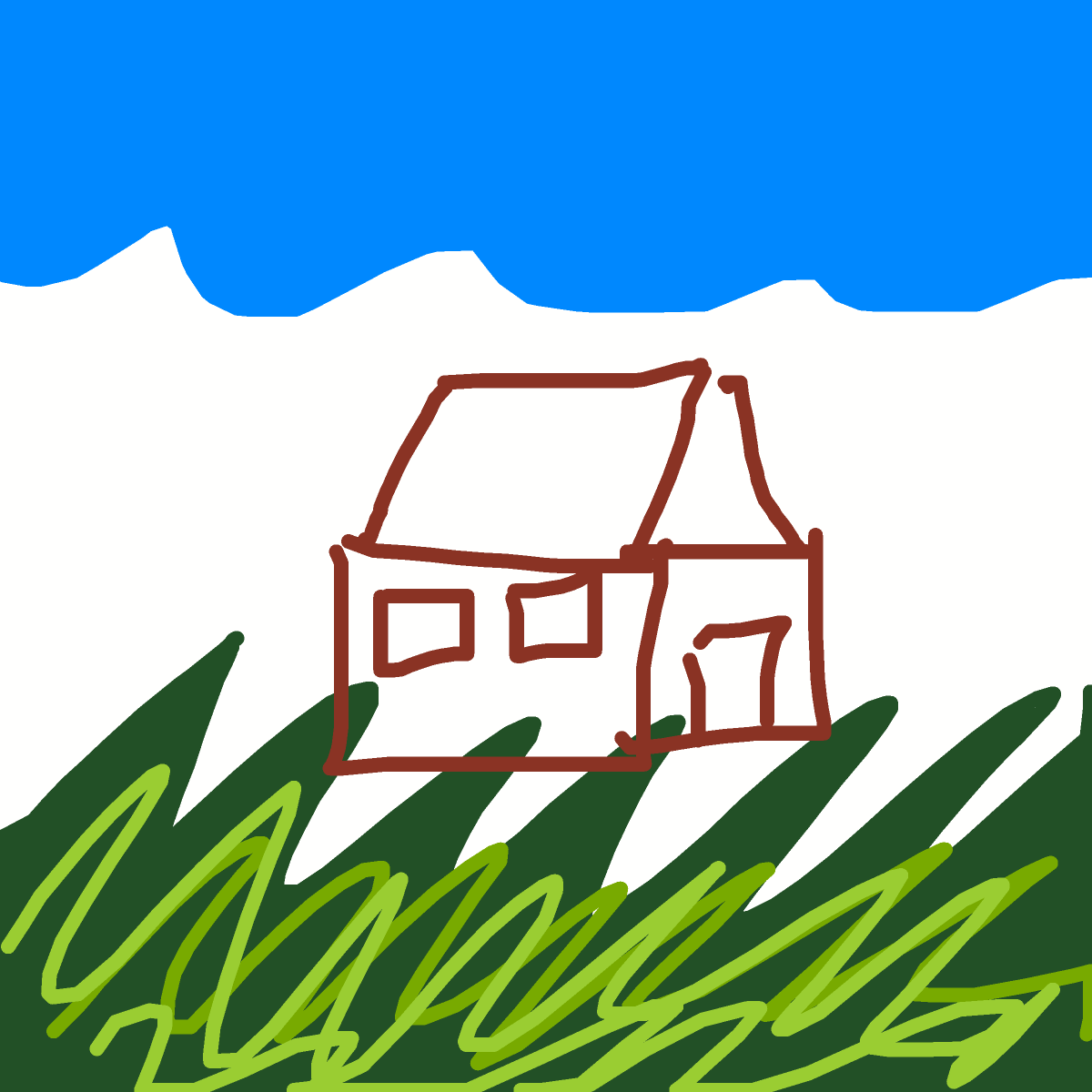 House drawing by misha