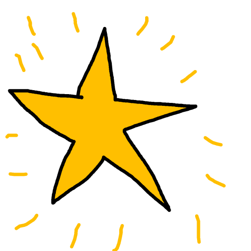 Star drawing by mikestam195