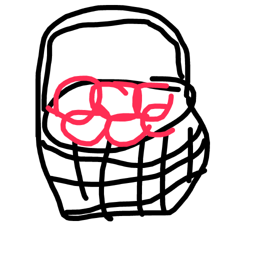 Basket drawing by jukgaa