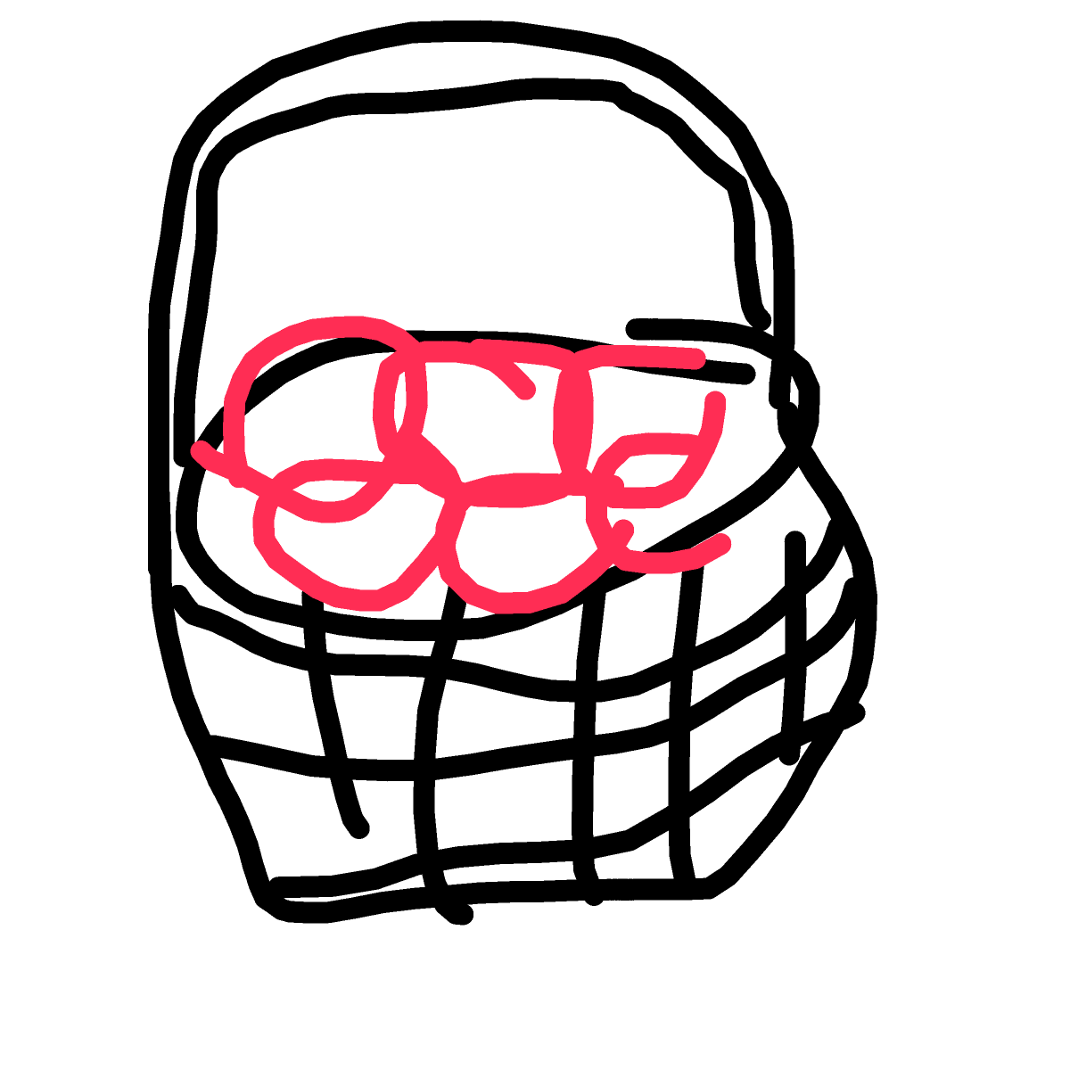 Basket drawing by jukgaa