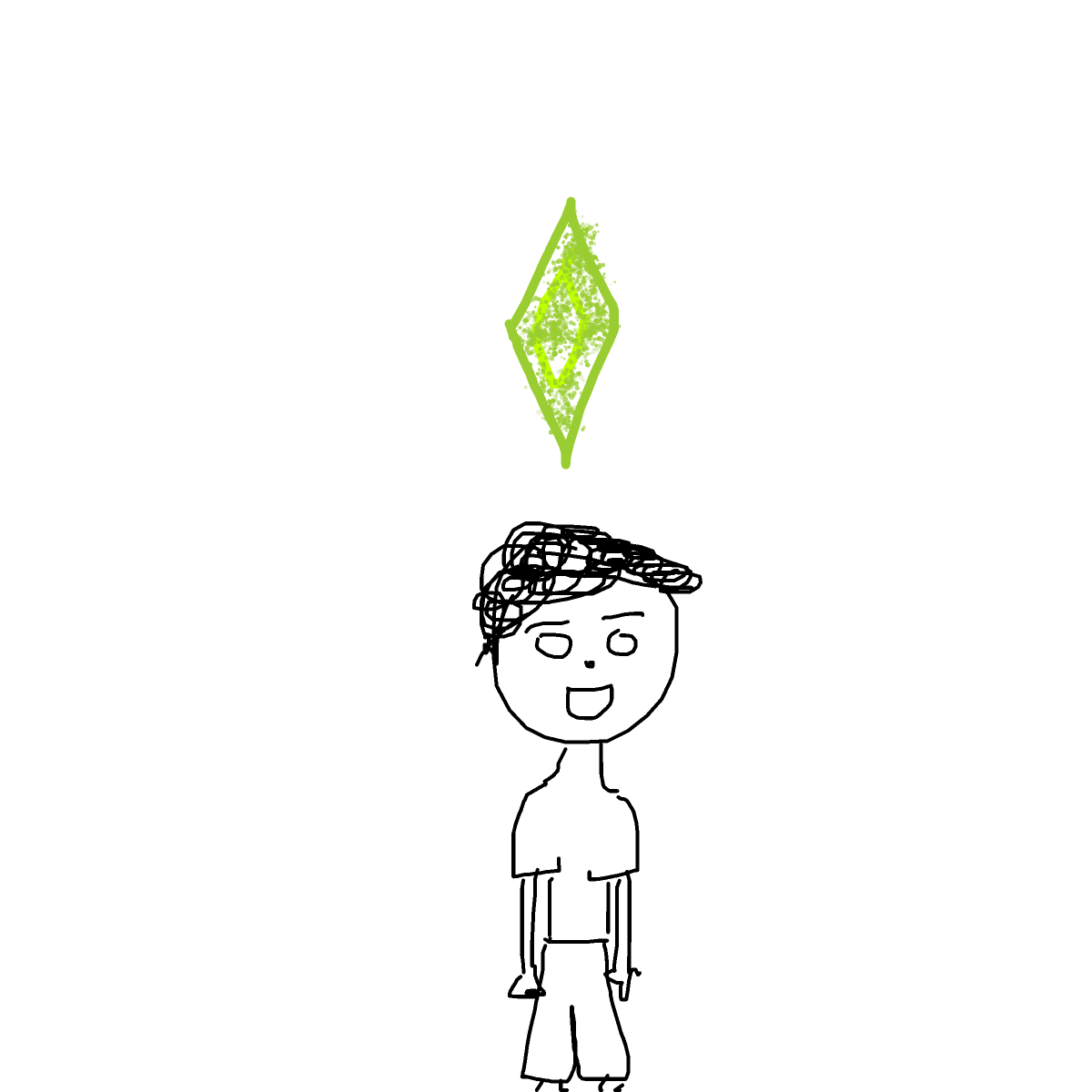 The Sims drawing by vale