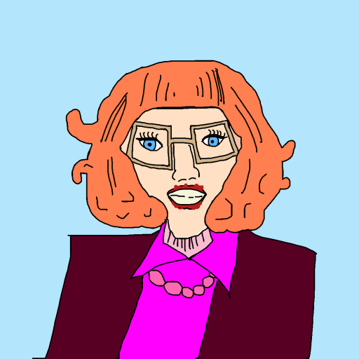 Aunt Gladys drawing by krissywissy