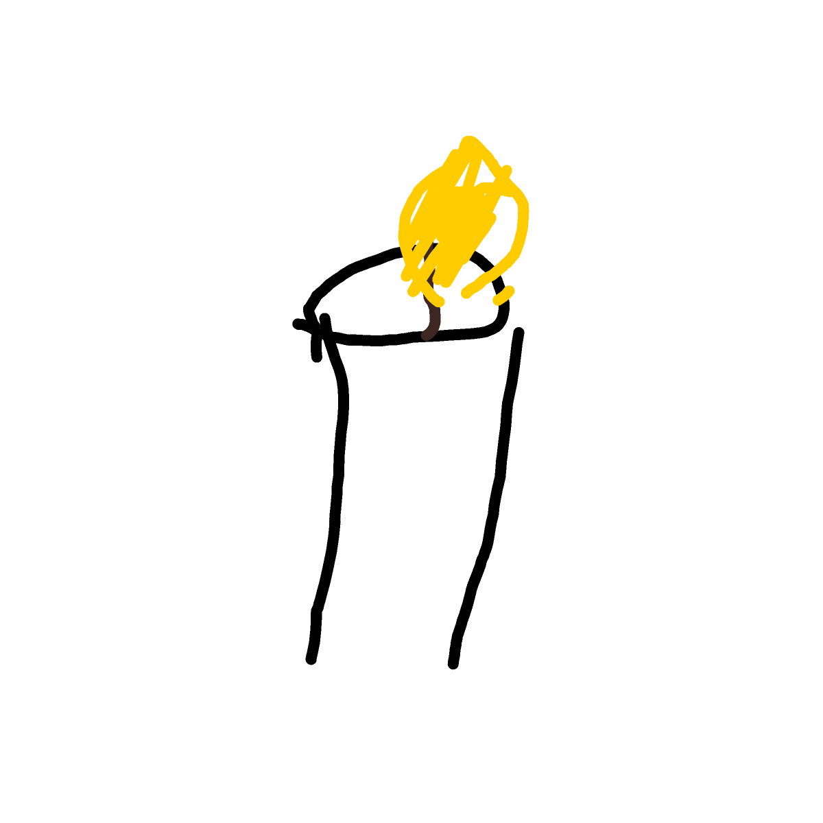 Candles drawing by cream-live-style