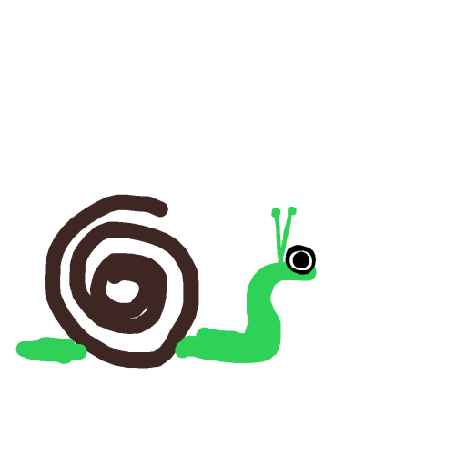 Snail drawing by grand-bold-peak