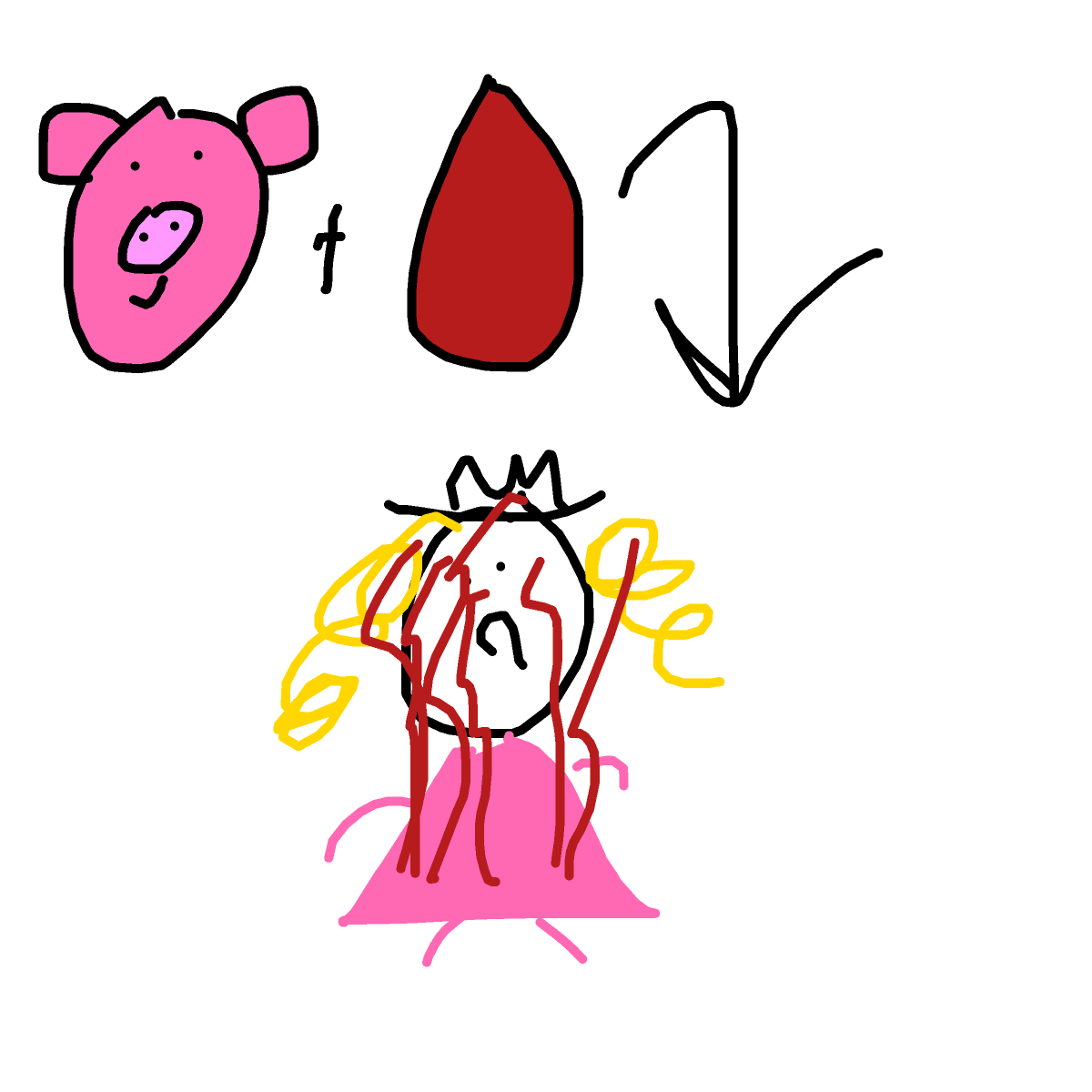 Carrie drawing by tittychakras