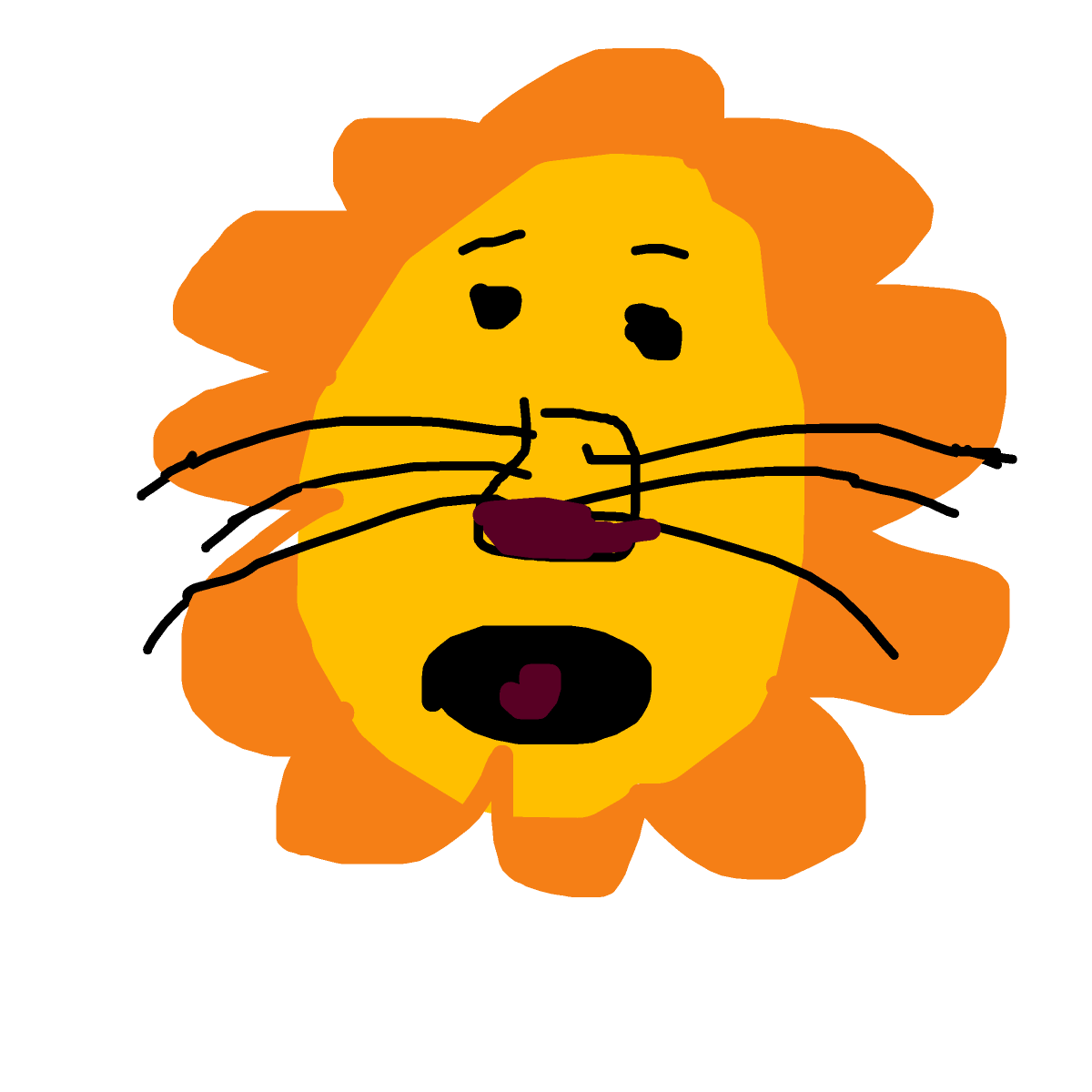 Lion drawing by dan