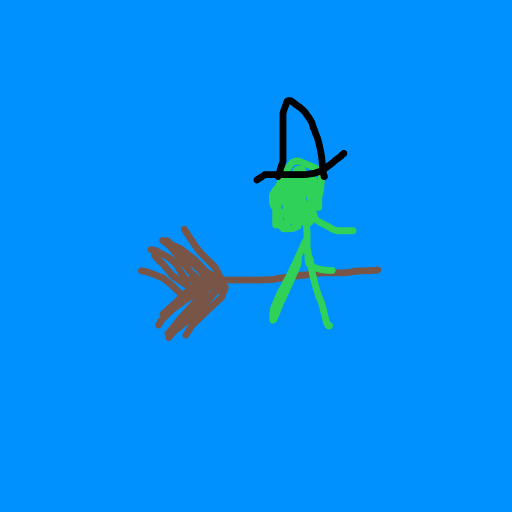 Witch drawing by jimboni