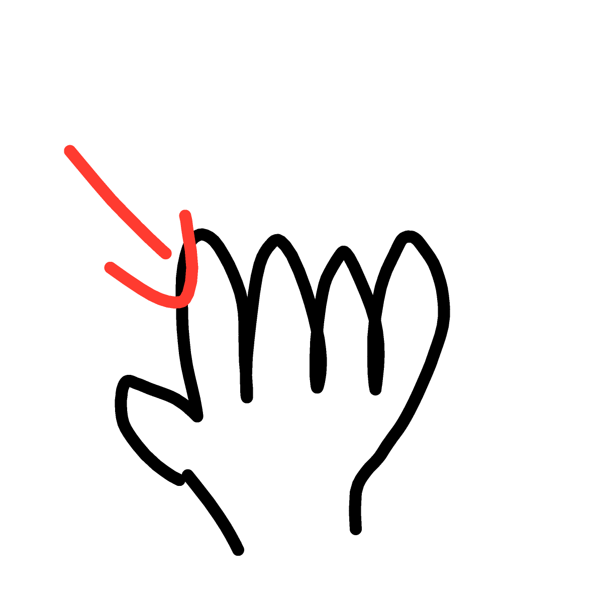 Finger drawing by sonic-bold-major