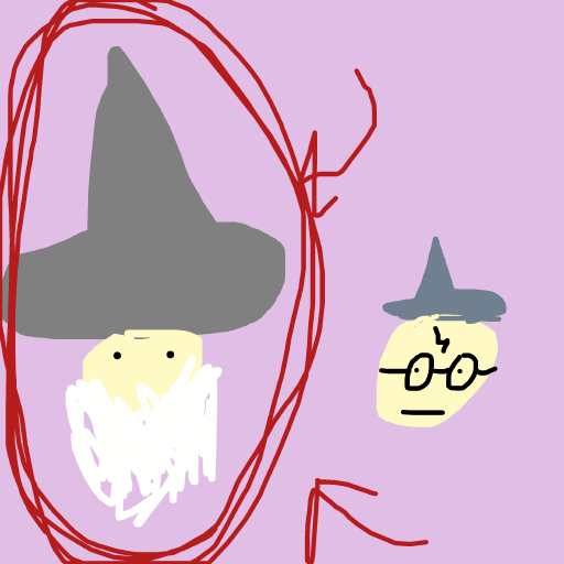 Dumbledore drawing by draw-yo-mama
