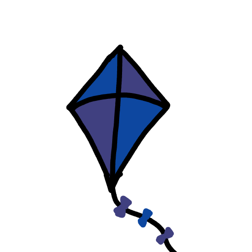 Kite drawing by 1singular_sensation
