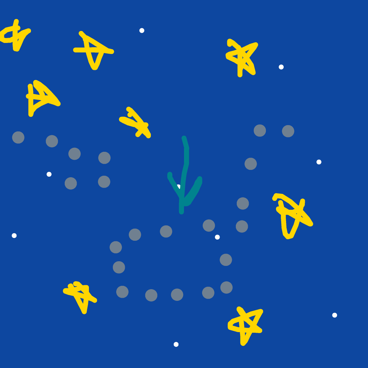 Big Dipper drawing by oxox