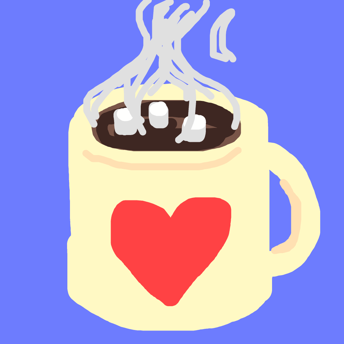 Hot Cocoa drawing by knoxy