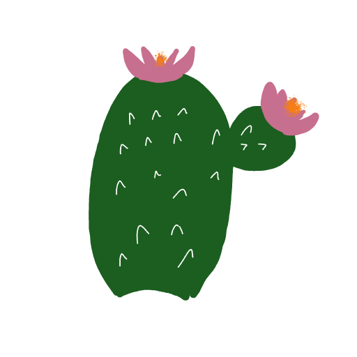 Cactus drawing by 1singular_sensation