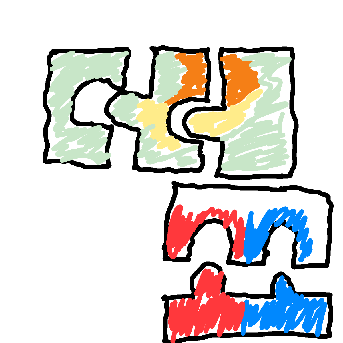 Jigsaw drawing by lead-hyper-drive